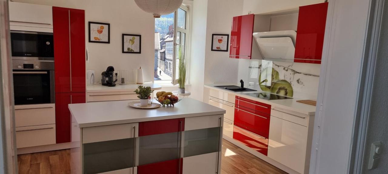 Ferienwohnung Marktblick Goslar Buitenkant foto